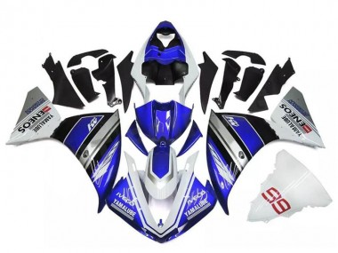 Carenado Moto Yamaha YZF R1 2009-2011 - Blanco Azul Negro Yamalube ENEOS M1
