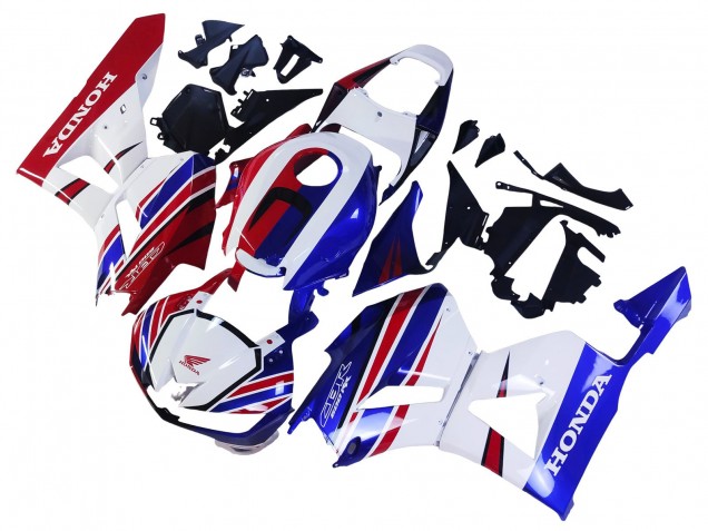 Carenados Moto Honda CBR600RR 2013-2023 - Blanco Rojo Azul
