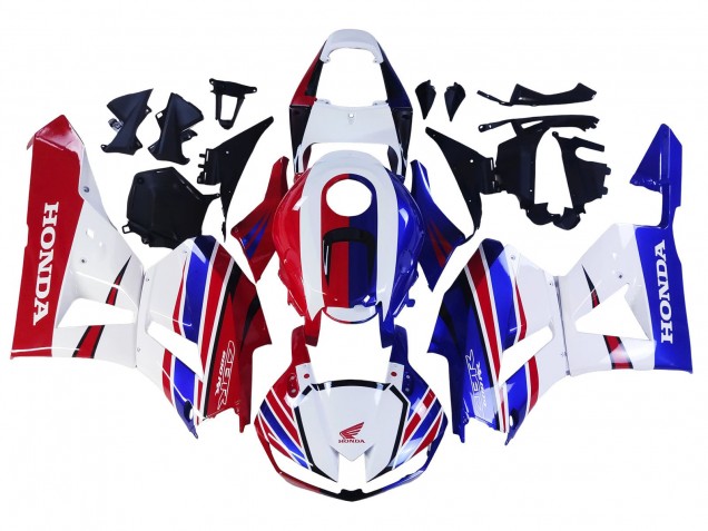 Carenados Moto Honda CBR600RR 2013-2023 - Blanco Rojo Azul