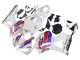 Carenados Moto Honda CBR600RR 2013-2023 - Blanco Rojo Azul HRC