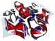 Carenado Moto Honda CBR600RR 2013-2023 - Blanco Rojo Azul HRC