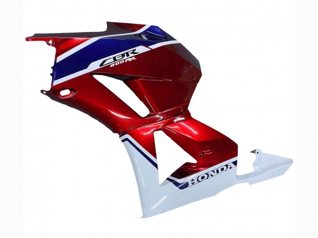 Carenado Moto Honda CBR600RR 2013-2023 - Blanco Rojo Azul HRC