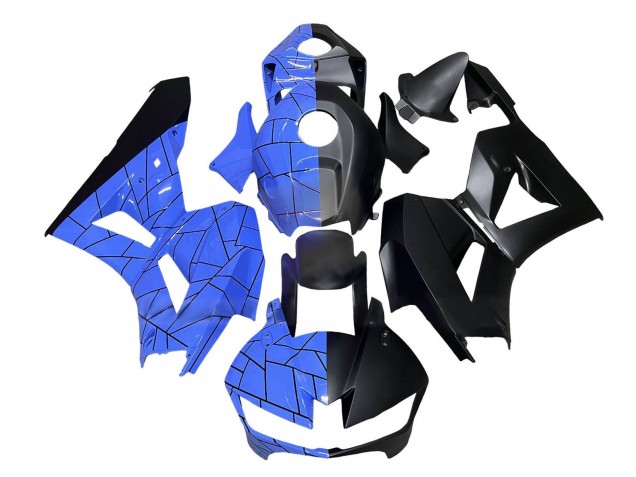 Carenados Moto Honda CBR600RR 2013-2023 - Azul Negro Mate