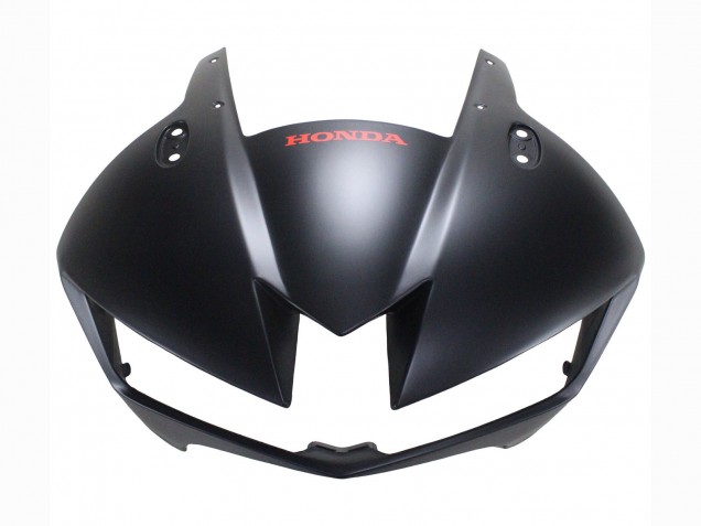 Carenado Moto Honda CBR600RR 2013-2023 - Negro Mate Rojo Calcomanías