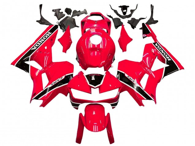 Carenado Moto Honda CBR600RR 2013-2023 - Rojo Blanco Negro