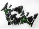 Carenado Moto Kawasaki ZX10R 2004-2005 - Negro Verde Llama Ninja