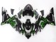 Carenado Moto Kawasaki ZX10R 2004-2005 - Negro Verde Llama Ninja