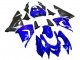 Carenado Moto Kawasaki ZX10R 2004-2005 - Azul Negro Ninja