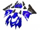 Carenado Moto Kawasaki ZX10R 2004-2005 - Azul Negro Ninja