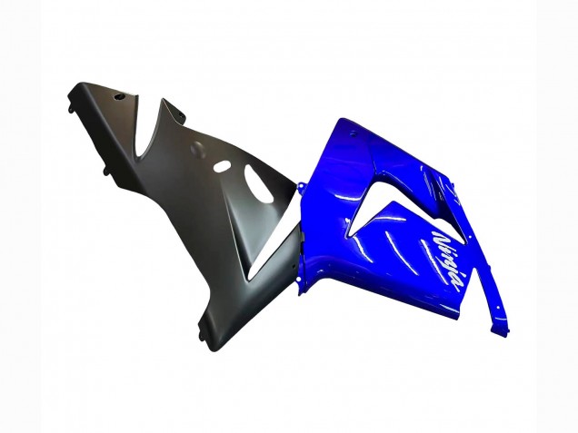 Carenado Moto Kawasaki ZX10R 2004-2005 - Azul Negro Ninja
