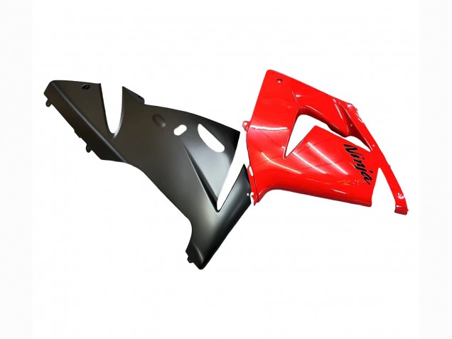 Carenado Moto Kawasaki ZX10R 2004-2005 - Rojo Negro Ninja