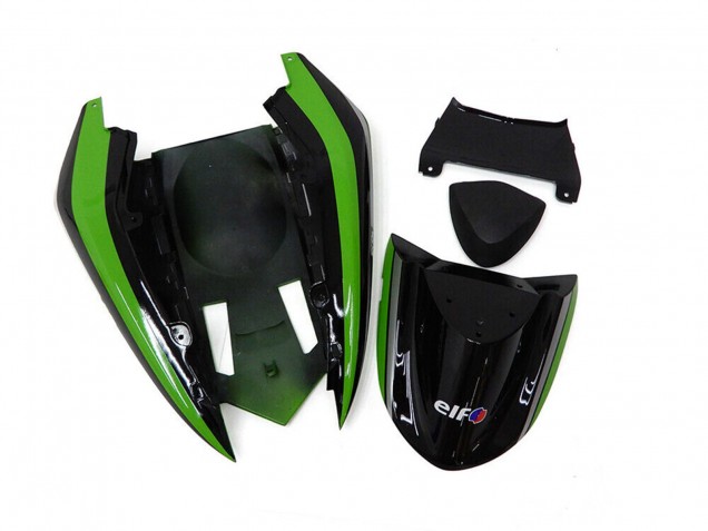 Carenado Moto Kawasaki ZX10R 2004-2005 - Blanco Negro Verde Elf