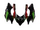 Carenado Moto Kawasaki ZX10R 2004-2005 - Blanco Negro Verde Elf