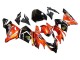 Carenado Moto Kawasaki ZX10R 2004-2005 - Burnt Naranja Negro Monstruo Elf