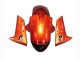 Carenado Moto Kawasaki ZX10R 2004-2005 - Burnt Naranja Negro Monstruo Elf