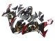 Carenado Moto Kawasaki ZX10R 2006-2007 - Negro Rojo Oro BACARDI