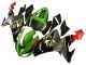 Carenado Moto Kawasaki ZX10R 2006-2007 - Verde Gris Rojo Negro Amarillo