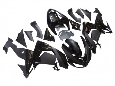 Carenado Moto Kawasaki ZX10R 2006-2007 - Negro Mate Negro Brillante