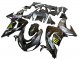 Carenado Moto Kawasaki ZX10R 2006-2007 - Gris Amarillo Negro Brillante Monstruo Elf