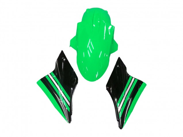 Kits Carenados Moto Kawasaki ZX10R 2006-2007 - Verde Blanco Negro