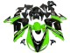 Carenado Moto Kawasaki ZX10R 2006-2007 - Verde Negro Elf Touch4 3M