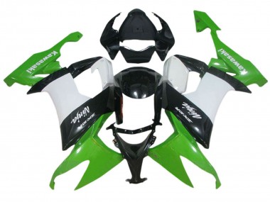 Carenados Moto Kawasaki ZX10R 2006-2007 - Verde Blanco Negro