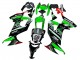 Carenado Moto Kawasaki ZX10R 2008-2010 - Verde Blanco Rojo Negro Monstruo Elf 66