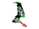 Carenado Moto Kawasaki ZX10R 2008-2010 - Verde Blanco Rojo Negro Monstruo Elf 66