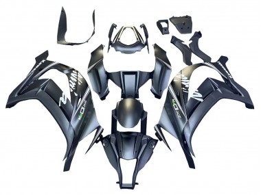 Carenado Moto Kawasaki ZX10R 2011-2015 - Gris Mate Blanco Verde