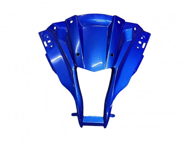 Carenado Moto Kawasaki ZX10R 2011-2015 - Azul Blanco Negro Brillante