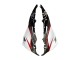 Carenado Moto Kawasaki ZX10R 2011-2015 - Blanco Negro Brillante Negro Mate Rojo