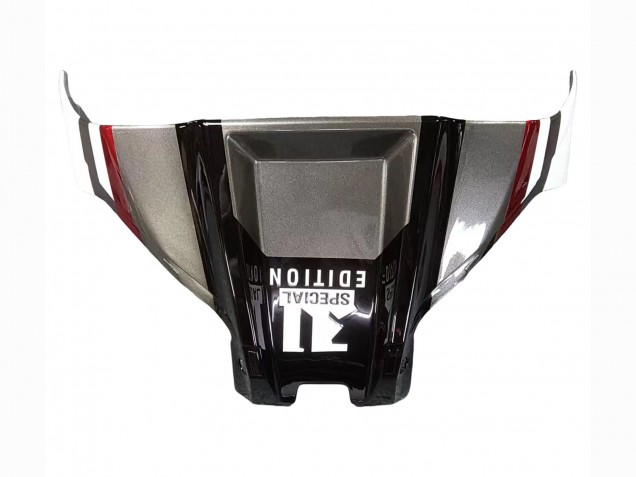 Carenado Moto Kawasaki ZX10R 2011-2015 - Blanco Negro Brillante Negro Mate Rojo