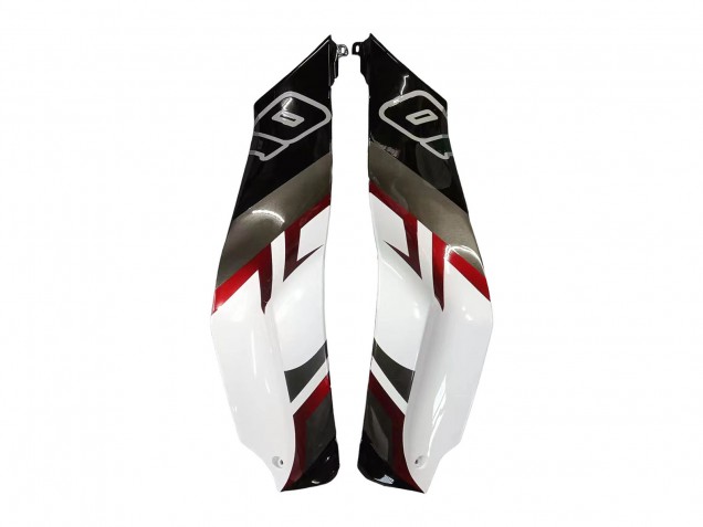 Carenado Moto Kawasaki ZX10R 2011-2015 - Blanco Negro Brillante Negro Mate Rojo