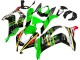 Carenado Moto Kawasaki ZX10R 2016-2020 - Verde Amarillo Rojo Negro Elf Monstruo