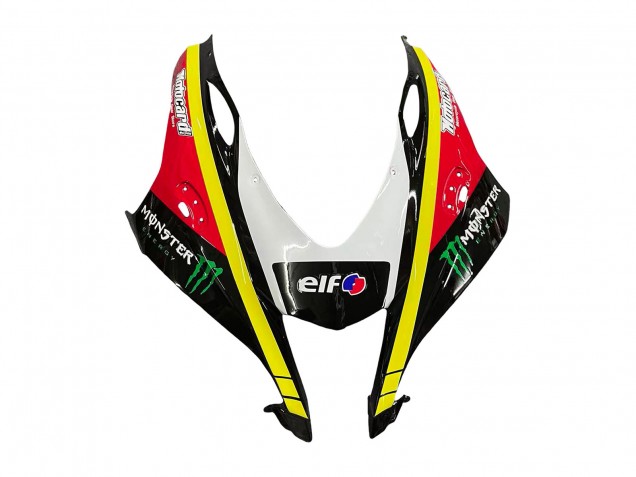 Carenado Moto Kawasaki ZX10R 2016-2020 - Verde Amarillo Rojo Negro Elf Monstruo