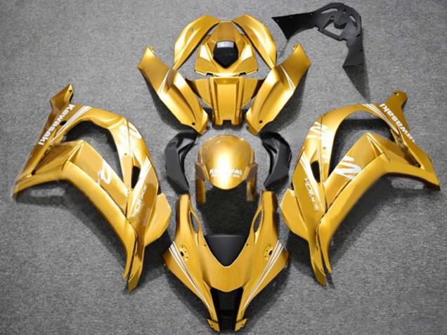 Carenado Moto Kawasaki ZX10R 2016-2020 - Oro Blanco