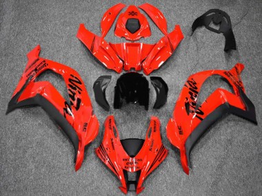 Carenado Moto Kawasaki ZX10R 2016-2020 - Rojo Negro
