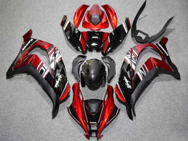 Carenados Moto Kawasaki ZX10R 2016-2020 - Rojo Negro Brillante Blanco