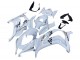 Carenado Moto Kawasaki ZX10R 2016-2020 - Blanco Oro Negro