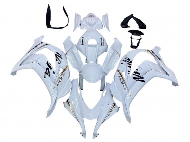 Carenado Moto Kawasaki ZX10R 2016-2020 - Blanco Oro Negro