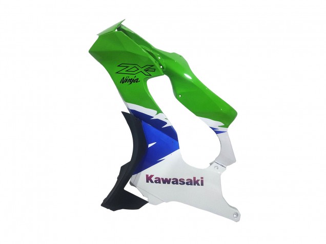 Carenado Moto Kawasaki ZX10R 2021-2025 - Blanco Verde Azul Negro