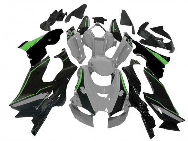 Carenados Moto Kawasaki ZX10R 2021-2025 - Gris Verde Negro