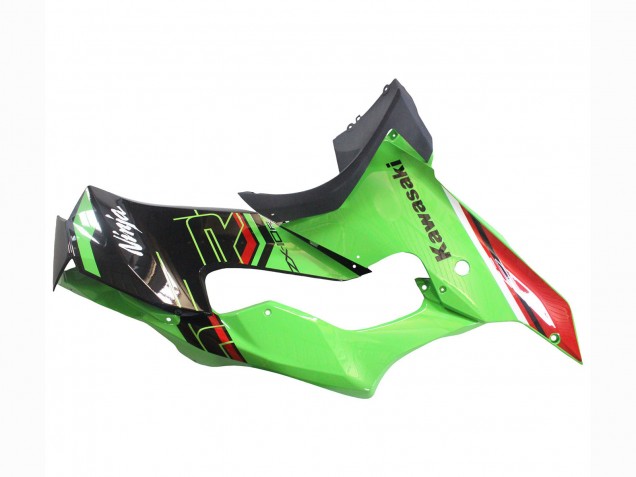 Carenado Moto Kawasaki ZX10R 2021-2025 - Verde Negro Rojo