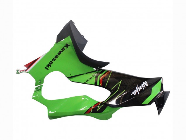 Carenado Moto Kawasaki ZX10R 2021-2025 - Verde Negro Rojo