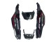 Kits Carenados Moto Kawasaki ZX14R ZZR1400 2006-2011 - Negro Brillante Rojo Llama