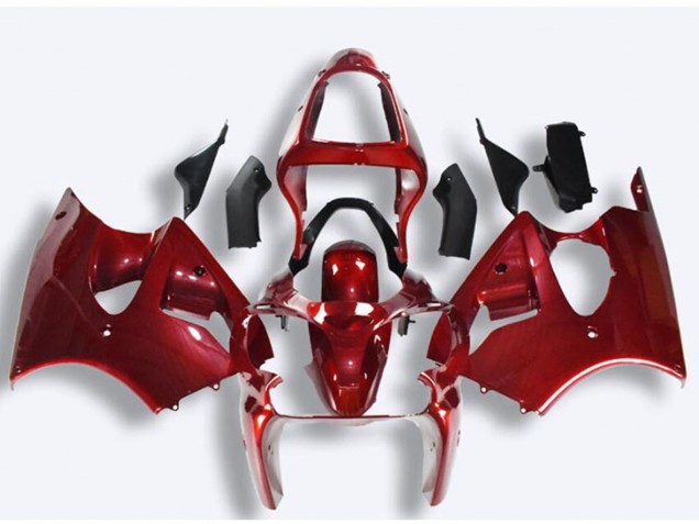 Carenado Moto Kawasaki ZX6R 2000-2002 - Rojo
