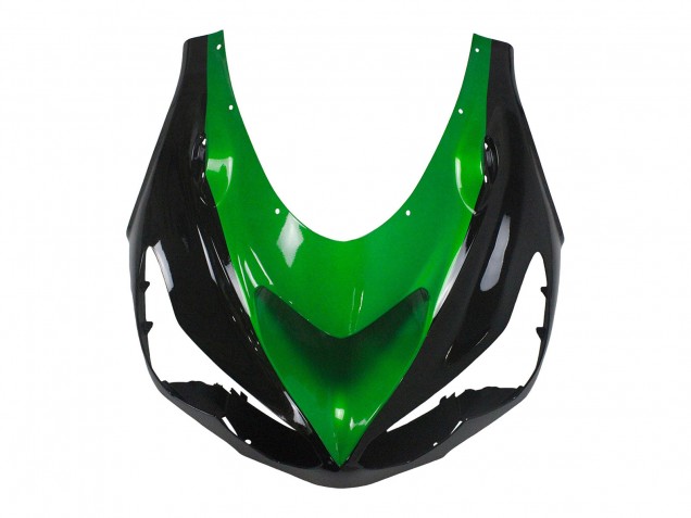 Kits Carenados Moto Kawasaki ZX14R ZZR1400 2012-2024 - Verde Negro Brillante