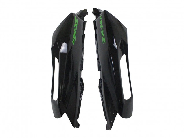 Kits Carenados Moto Kawasaki ZX14R ZZR1400 2012-2024 - Verde Negro Brillante