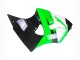 Carenado Moto Kawasaki ZX6R 1998-1999 - Verde Blanco Negro Brillante