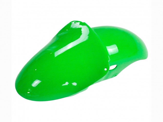 Carenado Moto Kawasaki ZX6R 1998-1999 - Verde Blanco Negro Brillante